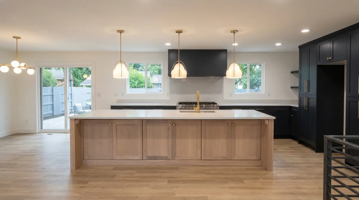 Modern kitchen remodel by Tono Build